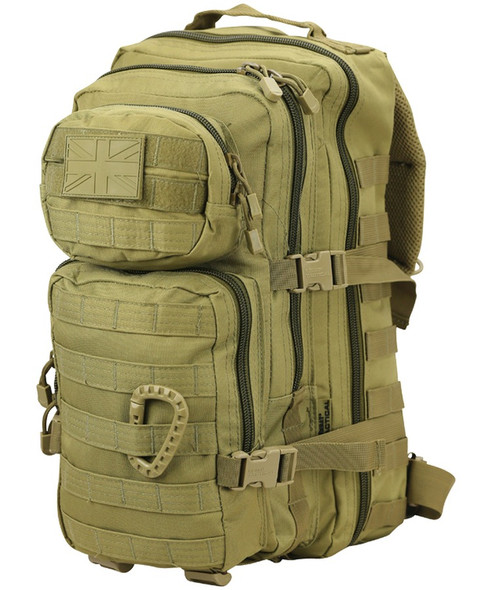 Kombat UK - Army Small Assault Backpack 28L in Coyote Tan