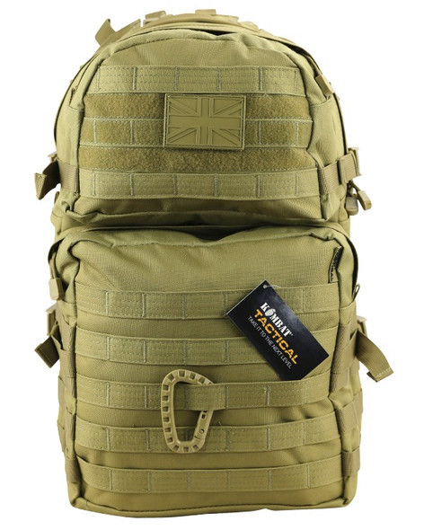 Kombat UK - Medium Assault Pack 40 Litre In Desert Tan