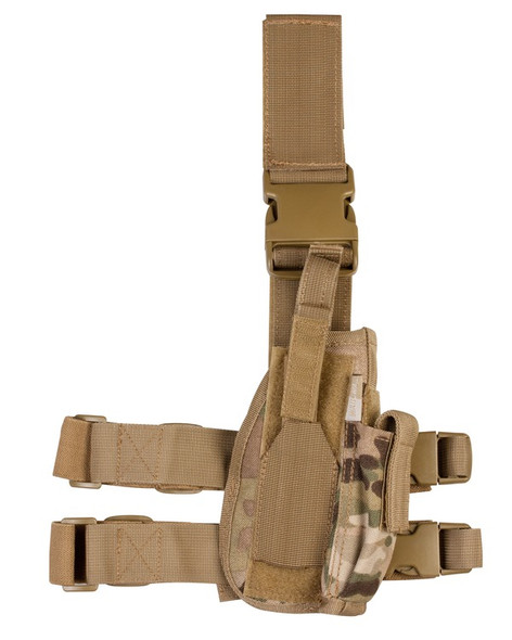 kombat US Tactical Leg Pistol Holster in Real Multicam