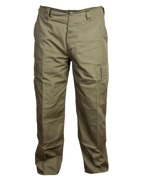 Kombat UK - M65 BDU Tactical Trousers with Multiple Pockets in Olive Green