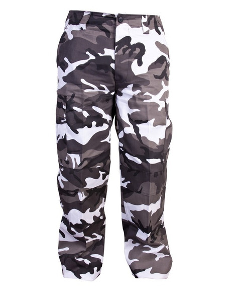 Kombat UK - M65 BDU Tactical Trousers with Multiple Pockets in Urban Camouflage