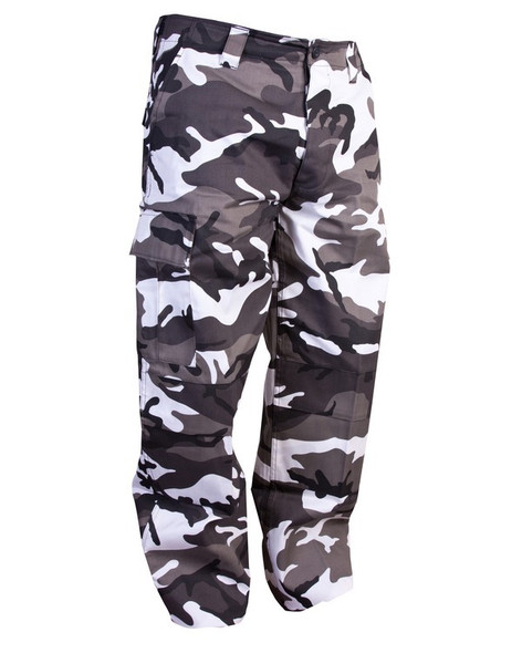 Kombat UK - M65 BDU Tactical Trousers with Multiple Pockets in Urban Camouflage