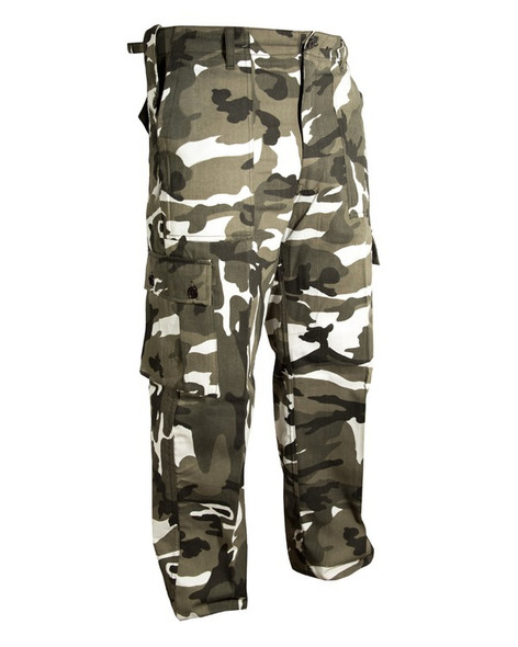 Kombat UK - Men's Cargo Military Trousers with Multiple Pockets in Urban Camouflage