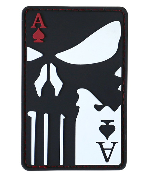Kombat UK - Ace Of Spades PVC Tactical Airsoft Patch