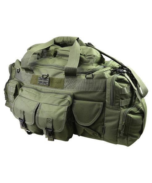Kombat UK - Tactical Saxon 100L Holdall Bag in Olive Green