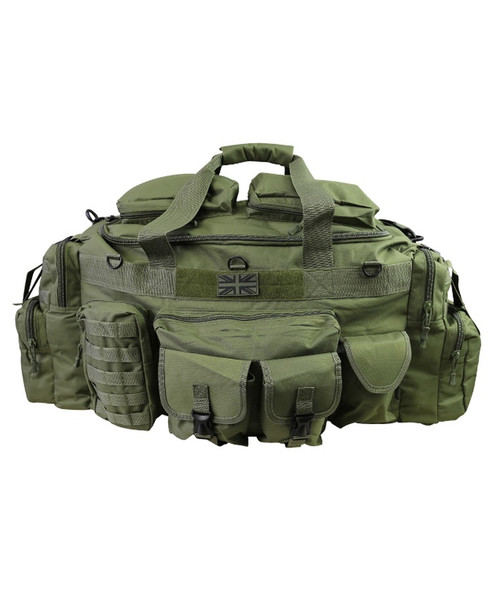 Kombat UK - Tactical Saxon 125L Holdall Bag in Olive Green
