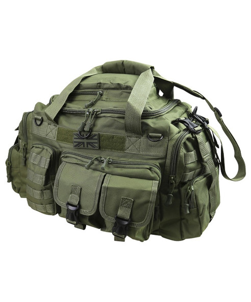 Kombat UK - Tactical Saxon 50L Holdall Bag in Olive Green