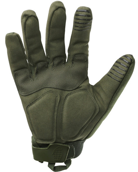 Kombat UK - Alpha Tactical Airsoft Gloves in Olive Green (S-XXL)