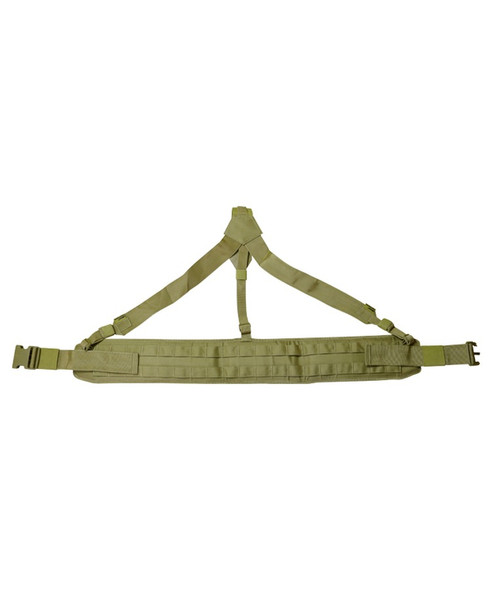 Kombat UK - Lightweight Guardian Battle Belt Yoke System in Desert Tan