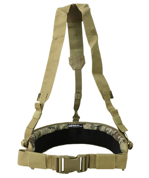 Kombat UK - Lightweight Guardian Battle Belt Yoke System in BTP Camo