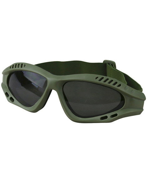 Kombat UK - Adjustable Spec-Ops Airsoft Goggles in Olive Green