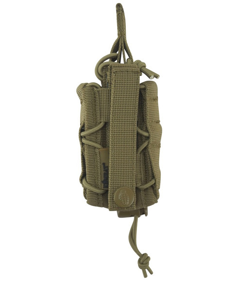 Kombat UK - Tactical Elite Grenade Pouch with Molle Fixings in Desert Tan