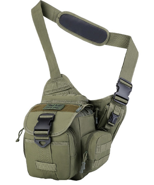 Kombat UK - Tactical Multifunction Sling Bag in Olive Green