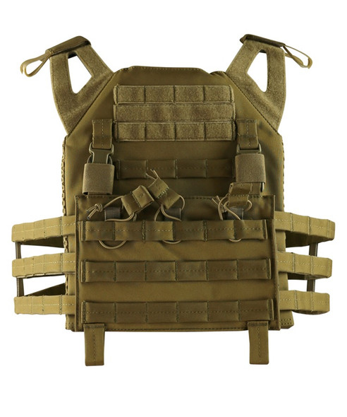 Kombat UK - Buckle-Tek Jump Tactical Plate Carrier in Desert Tan