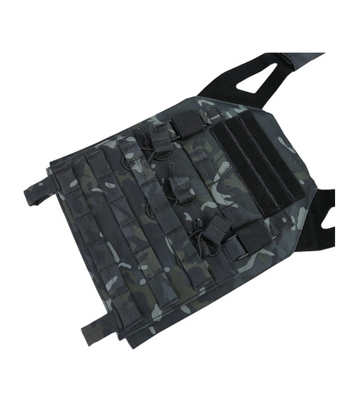 Kombat UK - Buckle-Tek Jump Tactical Plate Carrier in Black Camouflage