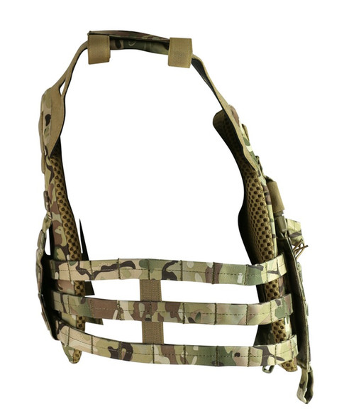 Kombat UK -  Buckle-Tek Jump Tactical Plate Carrier in BTP (British Terrain Pattern) Camouflage