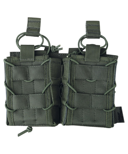 Kombat UK - Delta Double Fast Magazine Pouch in Olive Green