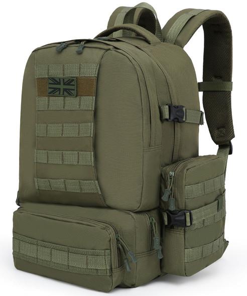Kombat UK - Expedition Pack 50L Tactical Rucksack in Army Green