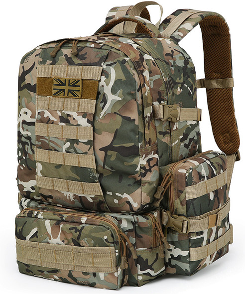 Kombat UK - Expedition Pack 50L Tactical Rucksack in BTP Camo