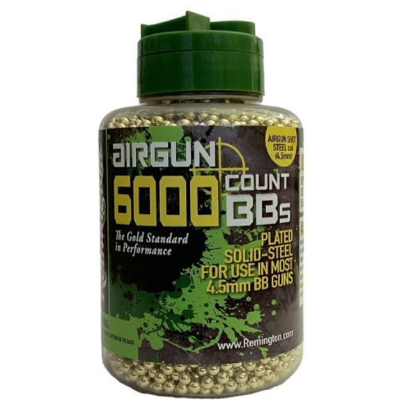 Remington 6000 x .177  4.5mm Copper BB Pellets for Air Rifles