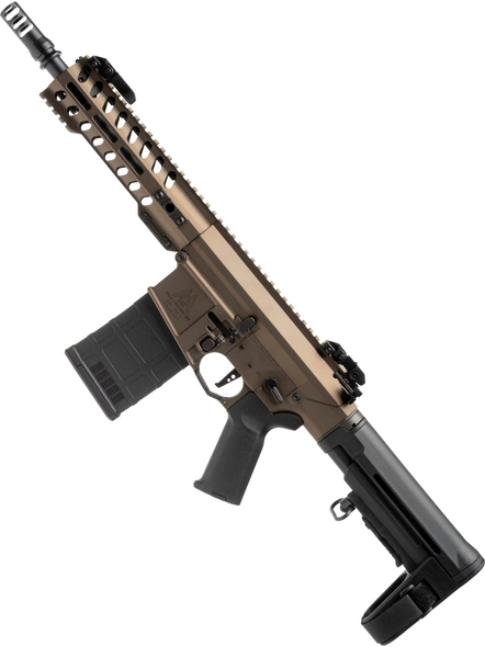 Ares Amoeba AR308S AEG Airsoft Rifle with Adjustable Hop-up in Bronze