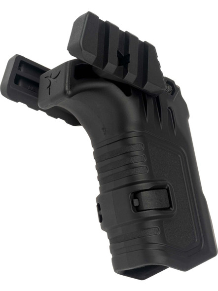 Action Army AAP-01 Airsoft Pistol Magazine Carrier Grip - Fits 20mm Rail in Black