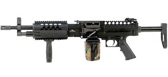 Classic Army CA063M KAC Stoner 96 LMG AEG Rifle in Black