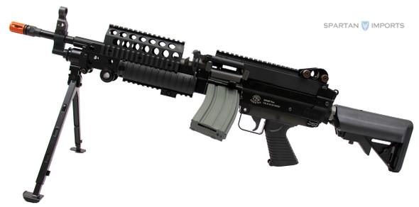 Classic Army FN Herstal MK46 SPW AEG in Black
