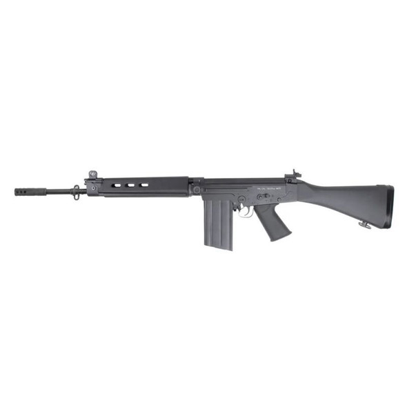 King Arms FAL AEG Ver.2 AEG Airsoft Rifle in Black (Full‑Length)