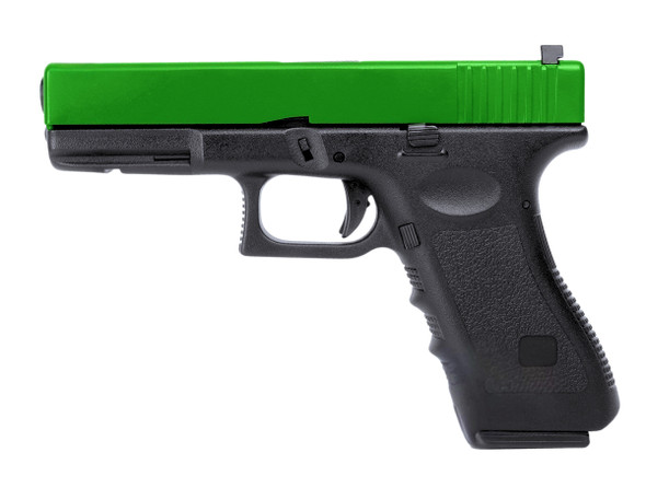 HFC HG185 G17 Replica GBB Airsoft Pistol in Green