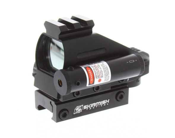 Skirmish Tactical - ST-103C Airsoft Red Dot Reflex Sight Holographic Scope with Laser in Black