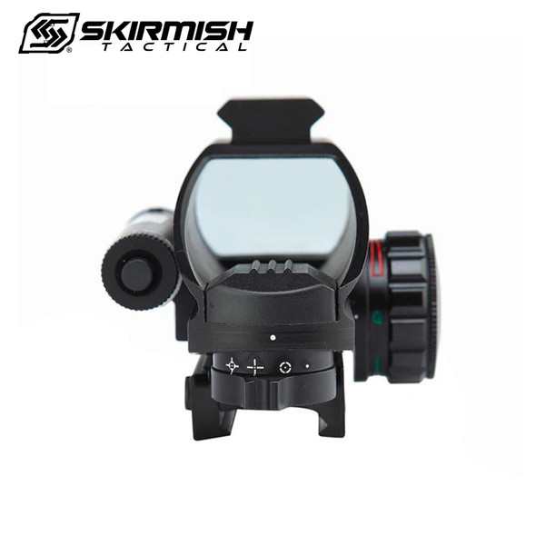 Skirmish Tactical - ST-103C Airsoft Red Dot Reflex Sight Holographic Scope with Laser in Black