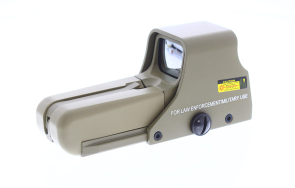 Skirmish Tactical - ST-552B Holographic Sight 20mm Rail in Desert Tan & Black