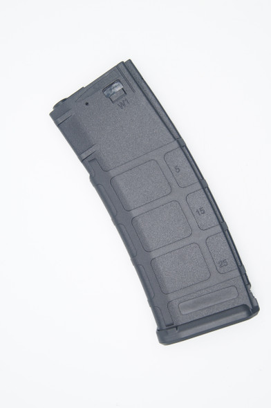 Skirmish Tactical M4/M16/AR 180 Rounds Mid-Cap Airsoft Rifle Magazine in Black - Fits Most Big Names Guns