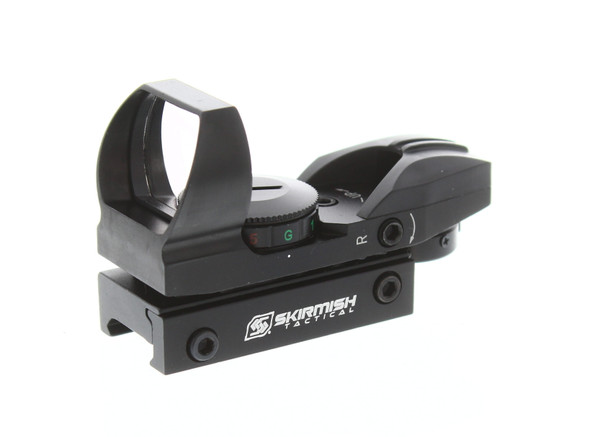 Skirmish Tactical - ST-108 Multi-Reticule Electro Red & Green Dot Sight in Black