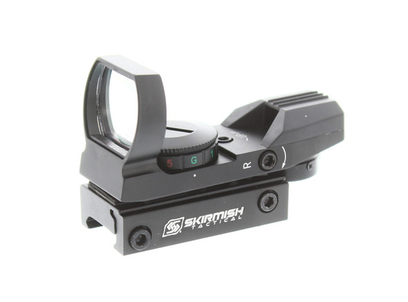 Skirmish Tactical - ST-101 Multi-Reticule Electro Red & Green Dot Sight in Black