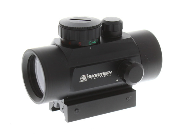 Skirmish Tactical - ST-30N Illuminated Red & Green Dot 1x40 Reflex Sight in Black