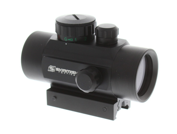 Skirmish Tactical - ST-30N Illuminated Red & Green Dot 1x40 Reflex Sight in Black