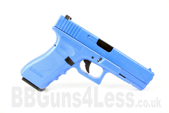 HFC HG-185 Gas Blowback Semi Auto Airsoft Pistol in Blue