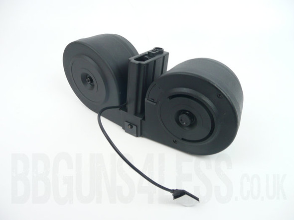 XXL hi cap 2300 round electrical drum mag for src g36 series