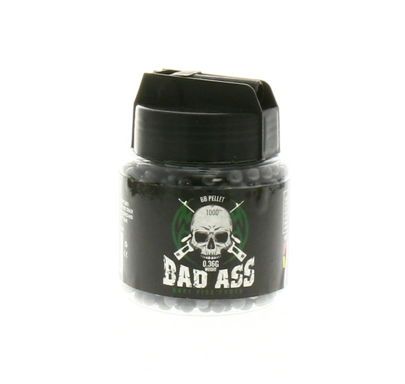 Bad Ass BB Pellets 1000 X 0.36G Pot (BB-S-36)