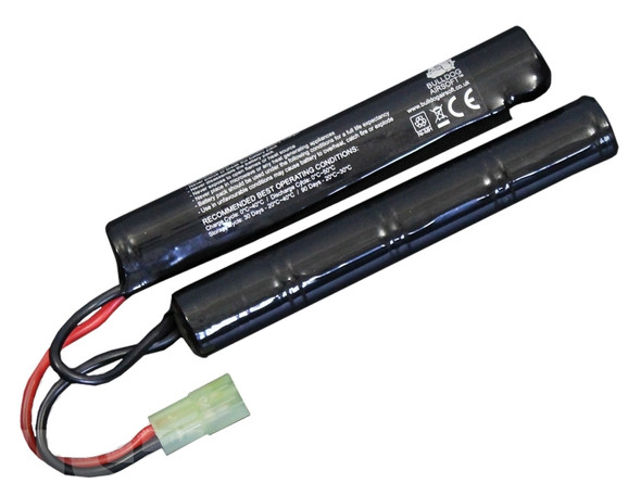 Bulldog 1600mAh 9.6V Nunchuck Airsoft Battery