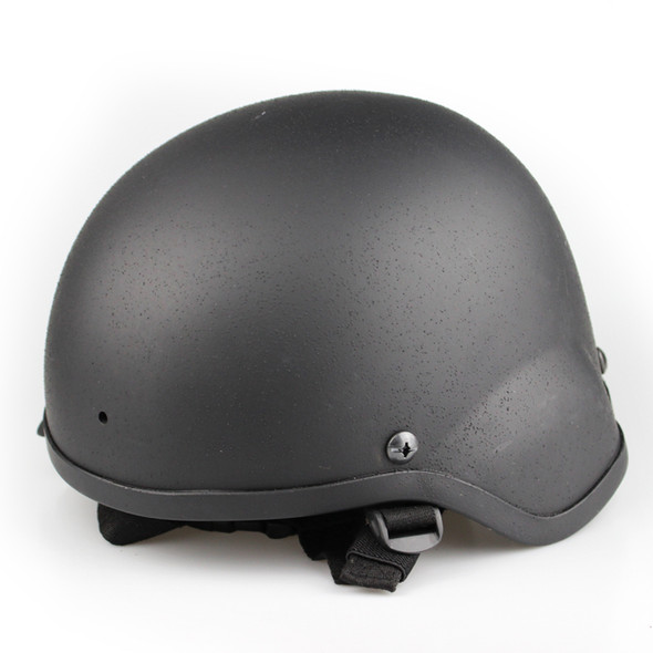 Wo Sport Adjustable MICH 2000 Combat Airsoft Helmet in Black