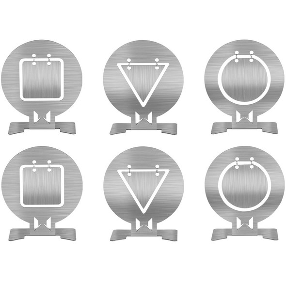 Nuprol The Games' Steel Target - Set of 6 Pcs