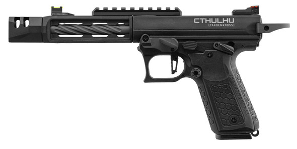 Lancer Tactical Tandemkross CTHULHU Gas Blowback Airsoft Pistol in Black