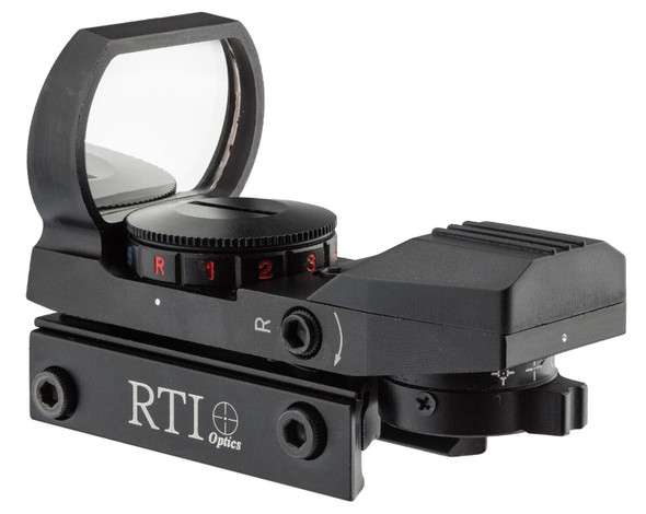 RTI Optics Holographic Red Dot 1 x 22 x 33 - Red or Green Dot Reflex Sight in Black