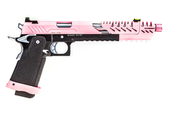 Vorsk Hi Capa TITAN 7" Gas Blowback Airsoft Pistol in Pink