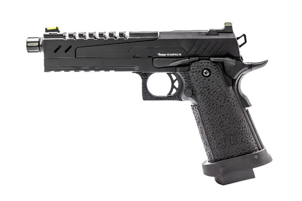 Vorsk HI CAPA 5.1 Split Slide Gas Blowback Airsoft Pistol in Black