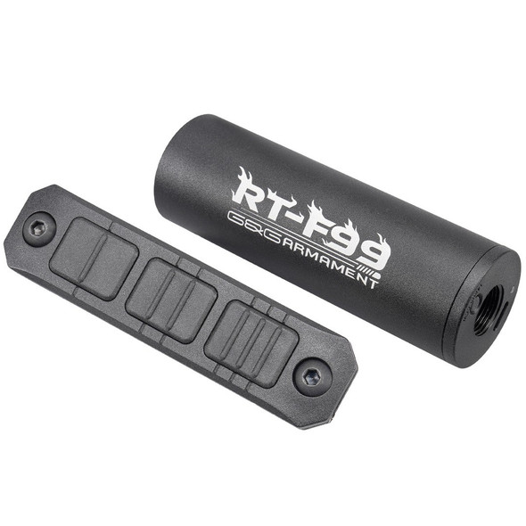 G&G Armament - RT-F99 Tracer Unit 14mm CCW with Remote Controller for Airsoft Guns in Black