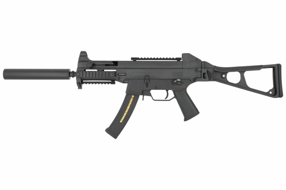 S&T UTG9/UMP-9 G3 Airsoft AEG Sub-Machine Gun with Folding Stock in Black